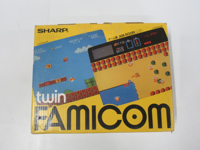 ツインファミコン本体 (赤：初期型)[AN-500R] │ レトロゲーム買取専門 