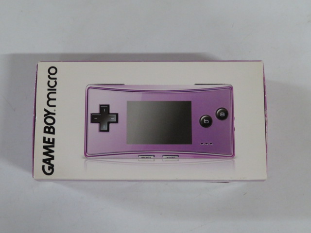 Nintendo GAMEBOY micro パープル Nintendo Gameboy Micro Purple Console Only Tested Working