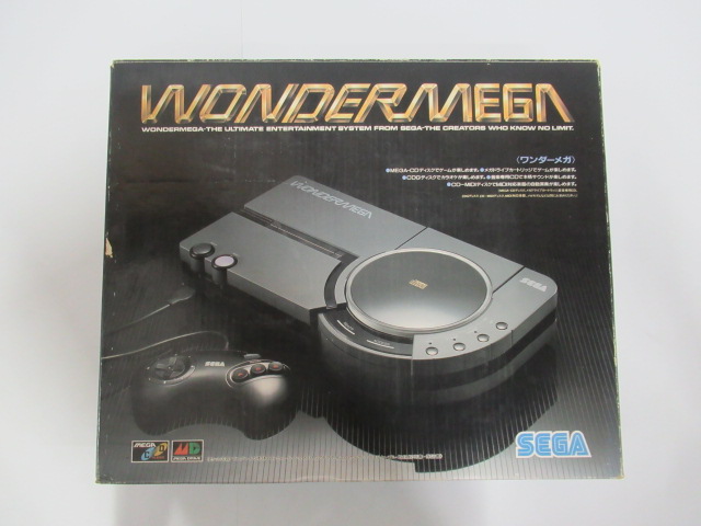 ワンダーメガ 本体 SEGA WONDERMEGA ゲームハード セガ メガドライブ HWM-5010 カートリッジ動作OK S端子 メガCD MEGACD 日本製