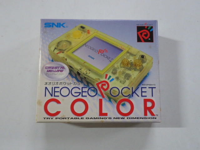 New！ネオジオポケットカラー（クリスタルイエロー） │ レトロ  