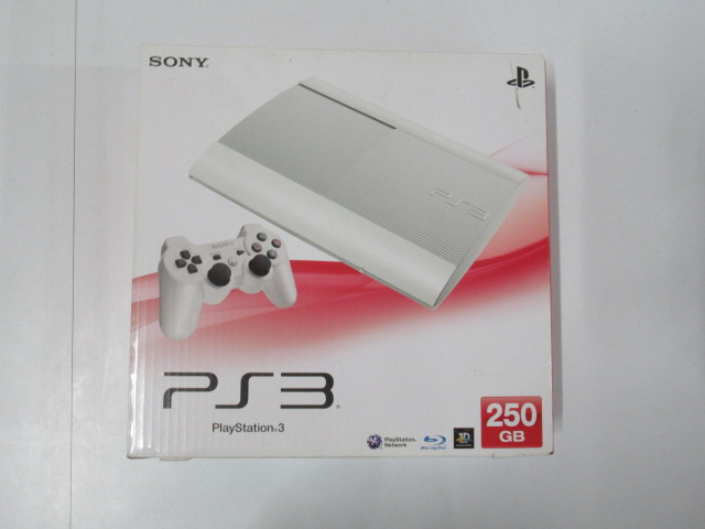 SONY PS3 250GB CECH-4200B LW ホワイト 中古