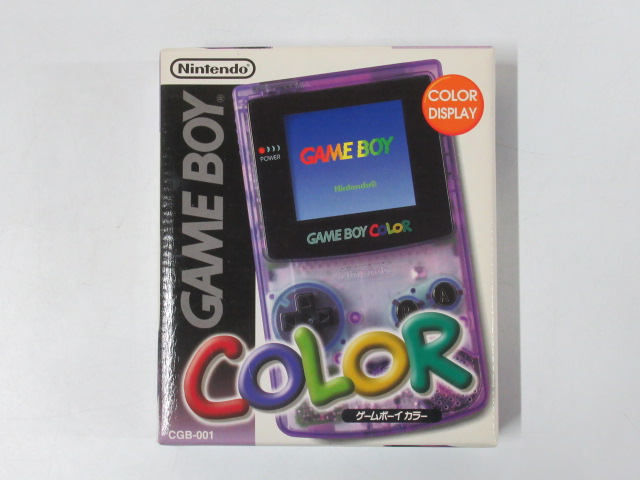 ゲームボーイ ポケット クリアパープル（ゲームボーイ カラー (クリア 