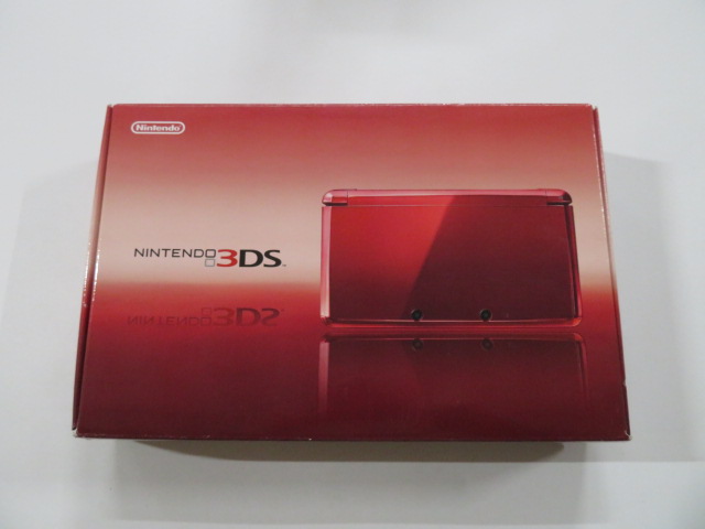 1930 みやすかっ 【美品】ニンテンドー3DS フレアレッド 