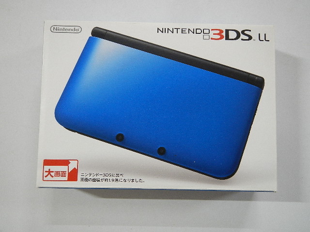 ニンテンドー3DSLL ブルーXブラック │ レトロゲーム買取専門店レトログ