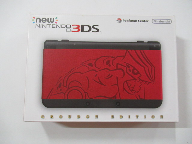 Newニンテンドー3DS グラードンエディション ポケモンセンター限定  