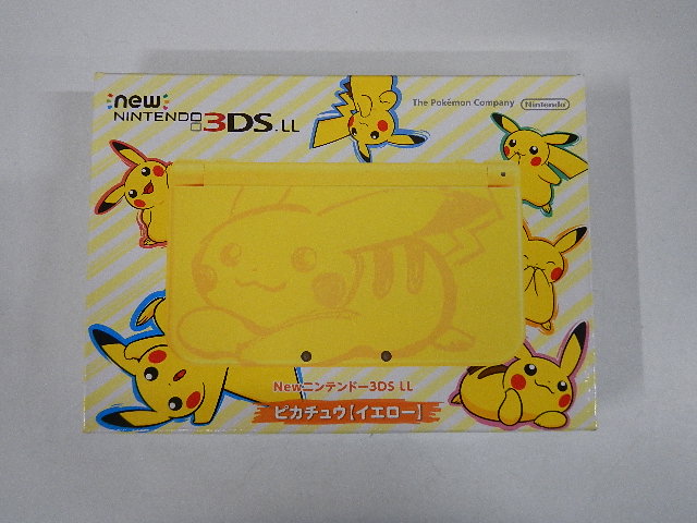 Newニンテンドー3DSLL本体 ピカチュウ イエロー SPR-001 │ レトロ  
