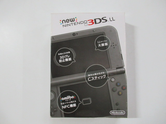 付属品完品】New3DSLL メタリックブラック（楽天市場】New3DSLL 本体  