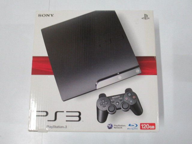 PlayStation3 120GB チャコールブラック(旧薄型PS3本体・CECH-2100A 
