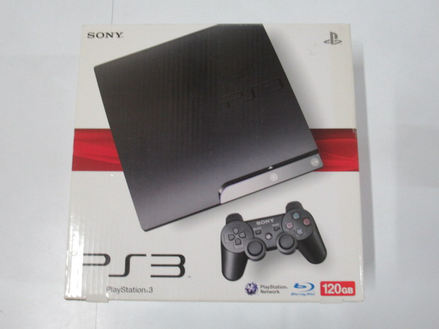 PlayStation3 120GB チャコールブラック(旧薄型PS3本体・CECH-2100A)