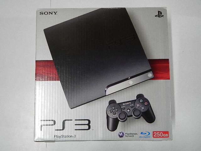 PlayStation3 250GB チャコールブラック(旧薄型PS3本体・CECH-2000B)