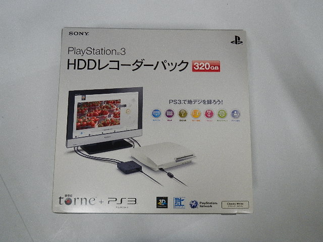 プレイステーション3(320GB) HDDレコーダー(torne トルネ同梱)パック クラシックホワイト