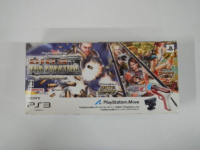 BIG 3 GUN SHOOTING PlayStation Moveパーフェクトパック │ レトロ  