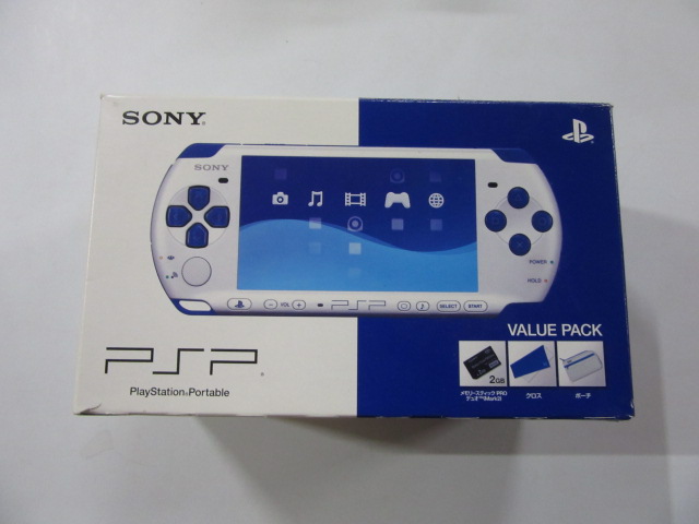 PSPバリューパック ホワイト・ブルー(PSP-3000)