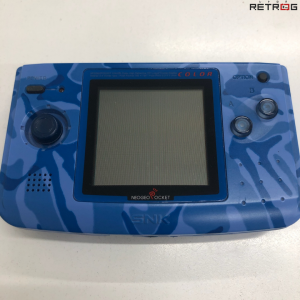 Neo Geo Pocket_NGP_ネオジオポケットカラー（カモフラージュブルー）